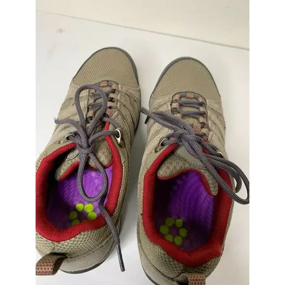 Columbia Redmond V2 Waterproof Womens 10 Hiking Shoes Trail Leather BL0834-227 - Picture 5 of 11